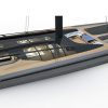 Sailing Yacht Black Cat aerial