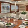 Motor Yacht Harmony I dining area