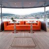 Motor Yacht MIRKA Main Aft Deck Seating