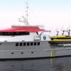 Motor Yacht PROFAB 34m MONO Side Profile