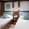 Motor Yacht Spada twin stateroom