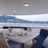 Motor Yacht Spada aft seating