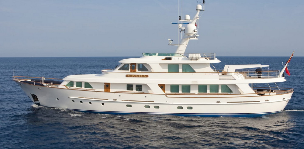 Motor Yacht Spada cruising