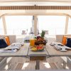 Sailing Yacht SWAN 80-102 SAPMA Deck Dining Detail