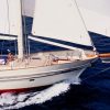 Sailing Yacht TIGERLILY OF CORNWALL Relaxing on the Bow